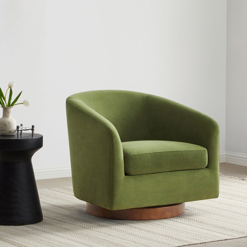 Spruce & Spring Liam Swivel Accent Chair