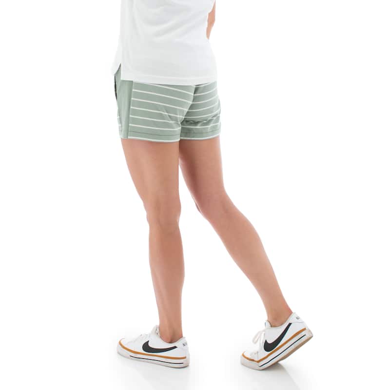 Aventura Women's Savita Knit Stripe Pull-On Short