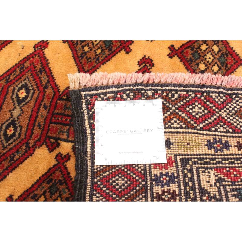 ECARPETGALLERY Hand-knotted Teimani Light Brown Wool Rug - 3'1 x 4'9