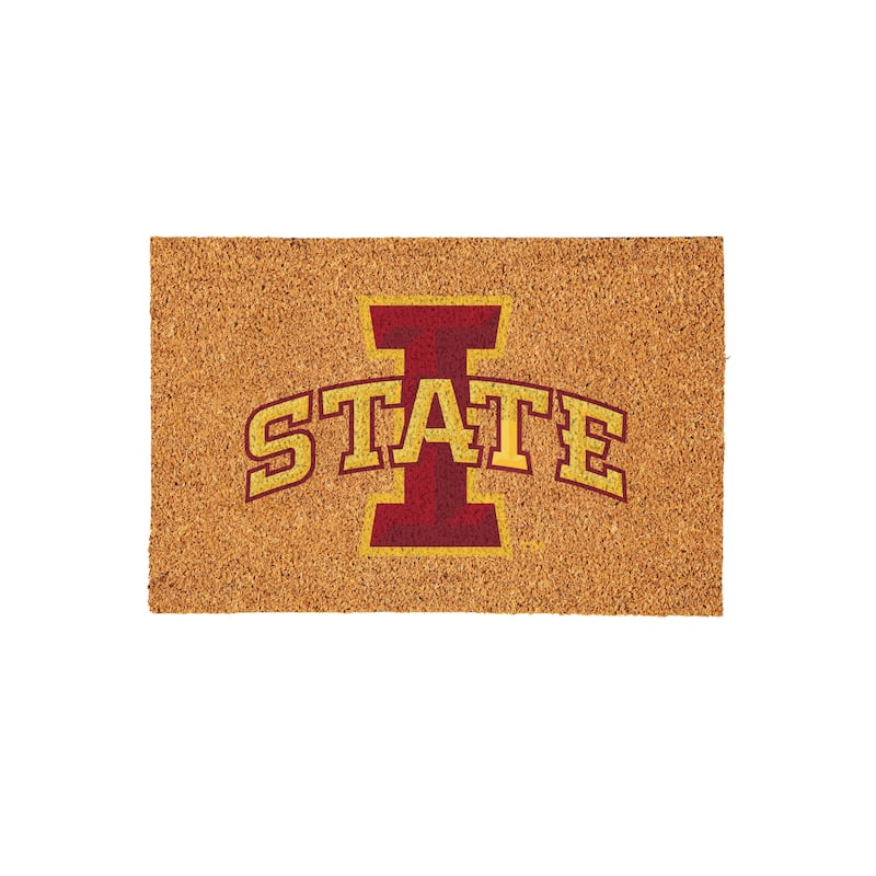 Iowa State University Full Color Indoor/Outdoor Coir Mat