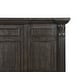 preview thumbnail 6 of 4, Roundhill Furniture Farson Distressed Dark Walnut Finish Wood Panel Bed