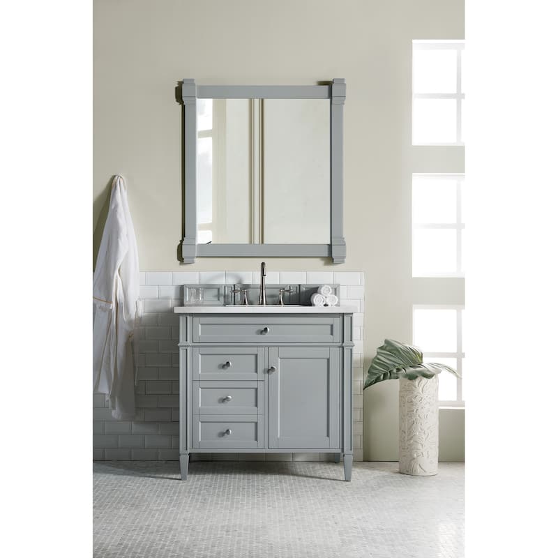 James Martin Vanities Brittany 36" Single Vanity, Urban Gray