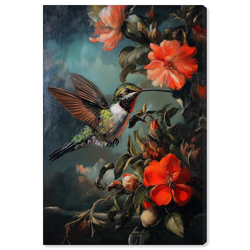 Whirring Wings II Canvas by Art Remedy, Gallery Wrapped - 24" x 36"