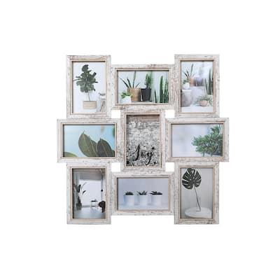 Mdf Collage Frame With Sequin (9 - 4X6)