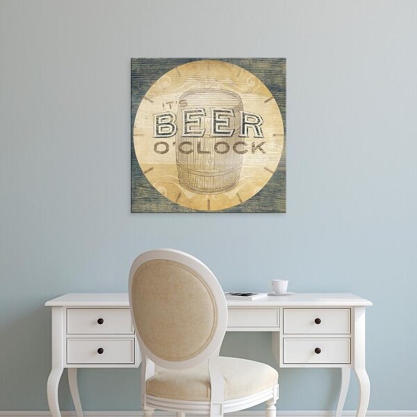 Easy Art Prints June Erica Vess's 'Beverage O'Clock III' Premium Canvas Art