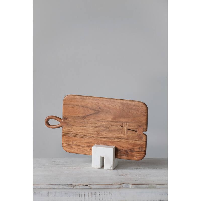 Contemporary Marble Cookbook Stand