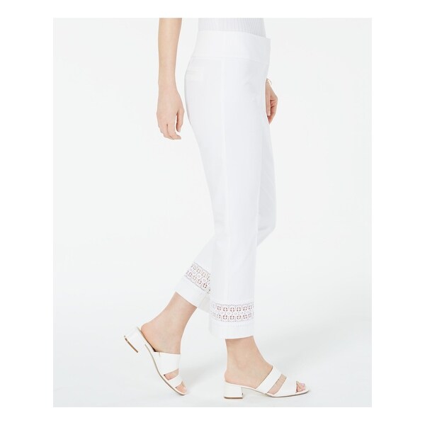 alfani white pants