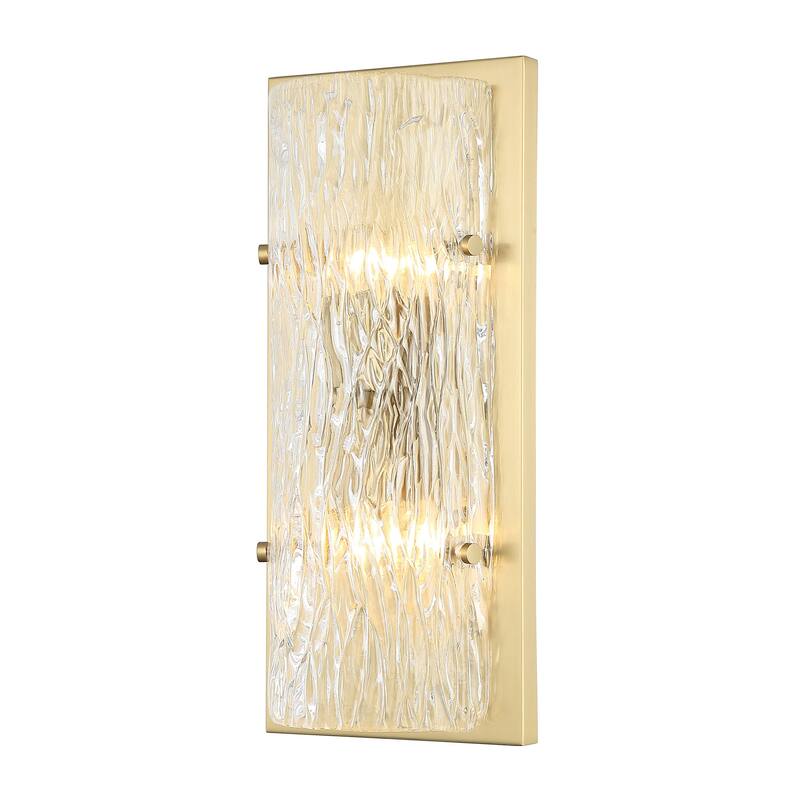 Varaluz Morgan Wall Sconce - 2-Light - Satin Brass