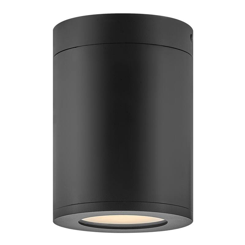 Hinkley Lighting Silo 1 Light 5" Wide Outdoor Coastal Elements Dark - Black