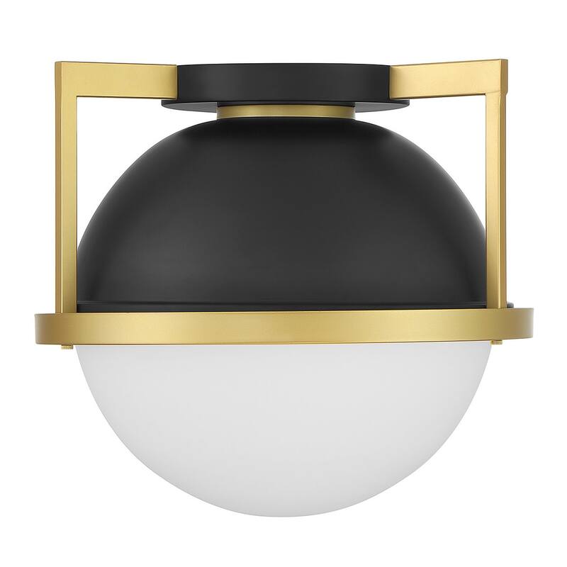 Savoy House 6-4602-1 Carlysle 15" Wide Flush Mount Globe Ceiling