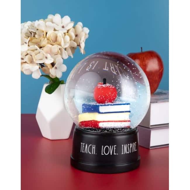 Rae Dunn HEROES Snow Globe