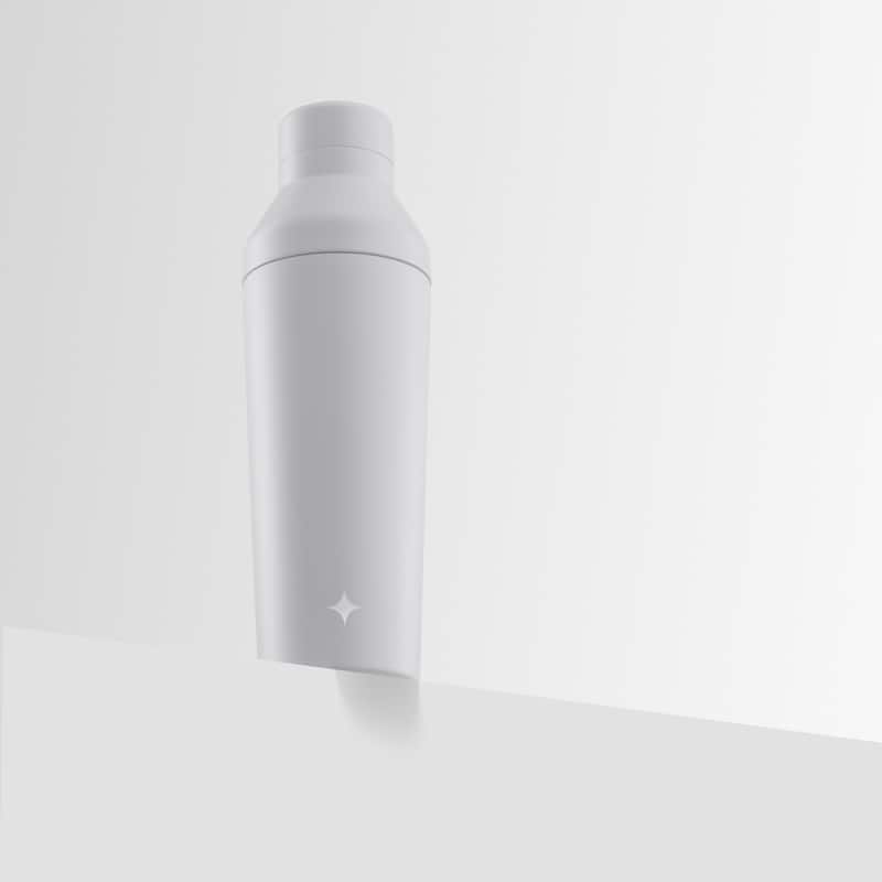 JoyJolt Vacuum Insulated Stainless Steel Cocktail Protein Shaker - 20 oz