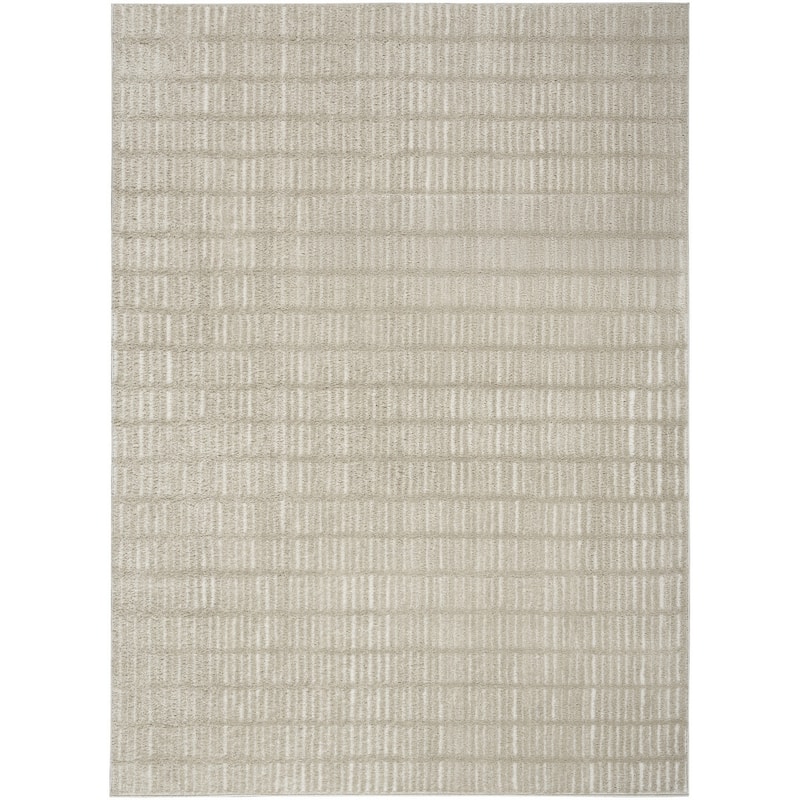 Power Loomed Abstract Modern Stain Resistant Area Rug - 84' X '63' X '0.63