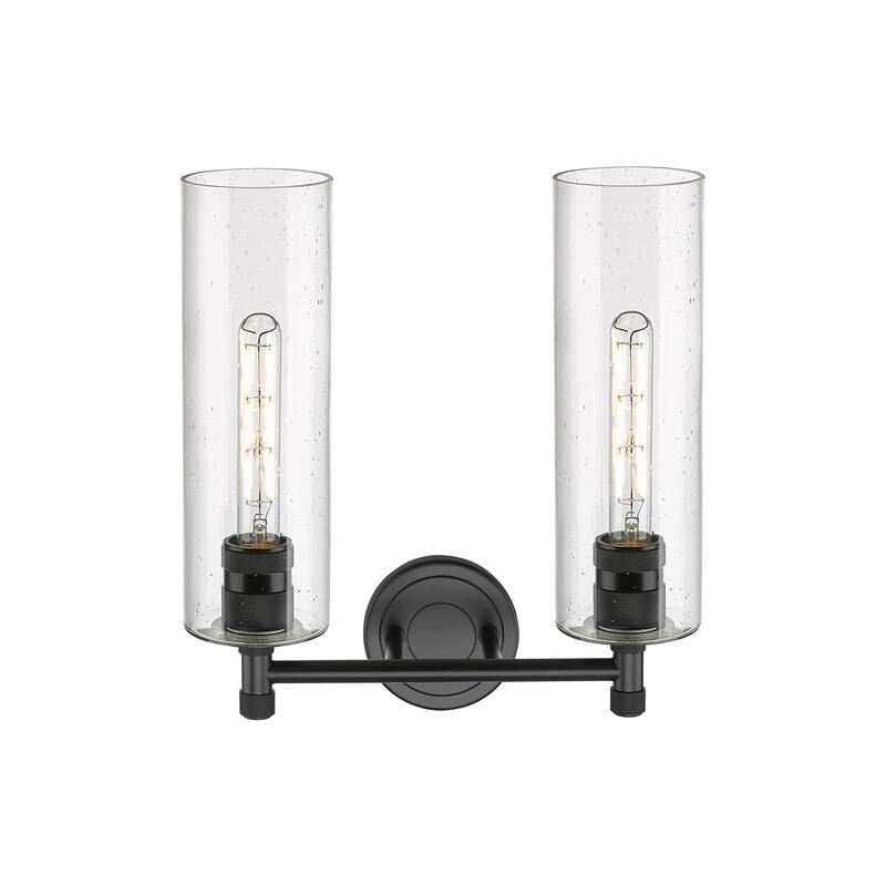 Innovations Lighting Crown Point - 2 Light 12" Wall-Mounted Bath Vanity Light