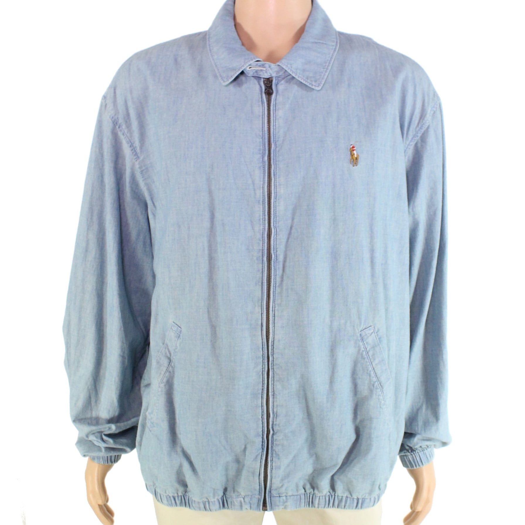 Polo Ralph Lauren Mens Jacket Blue 2XL 