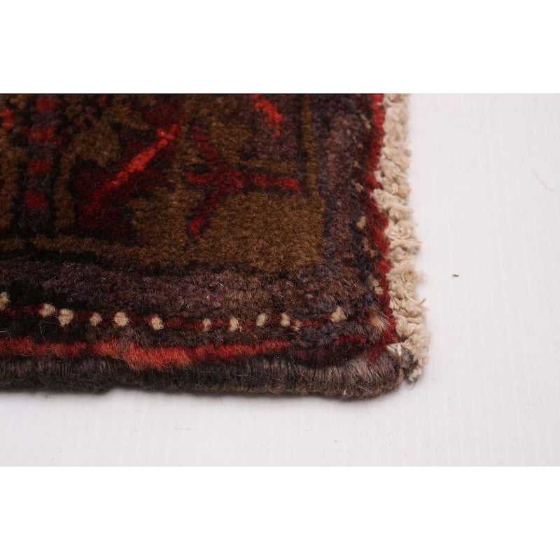 ECARPETGALLERY Hand-knotted Konya Anatolian Red Wool Rug - 3'6 x 9'7