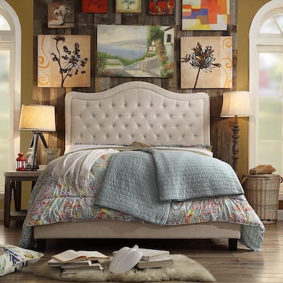 Copper Grove Alyssa Upholstered Low Profile Standard Bed