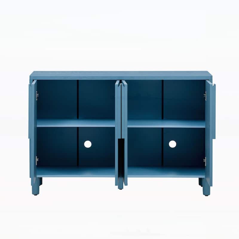 4-Door Buffet Cabinet with Storage