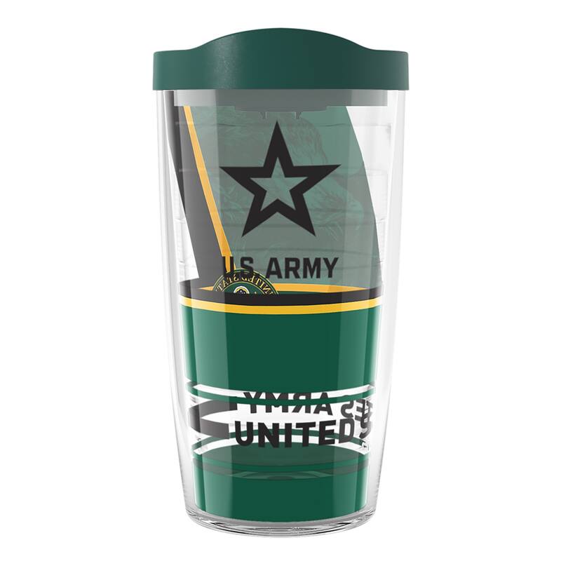 Tervis Army Forever Proud Made in USA Double Walled Insulated Travel Tumbler, Classic - 16oz