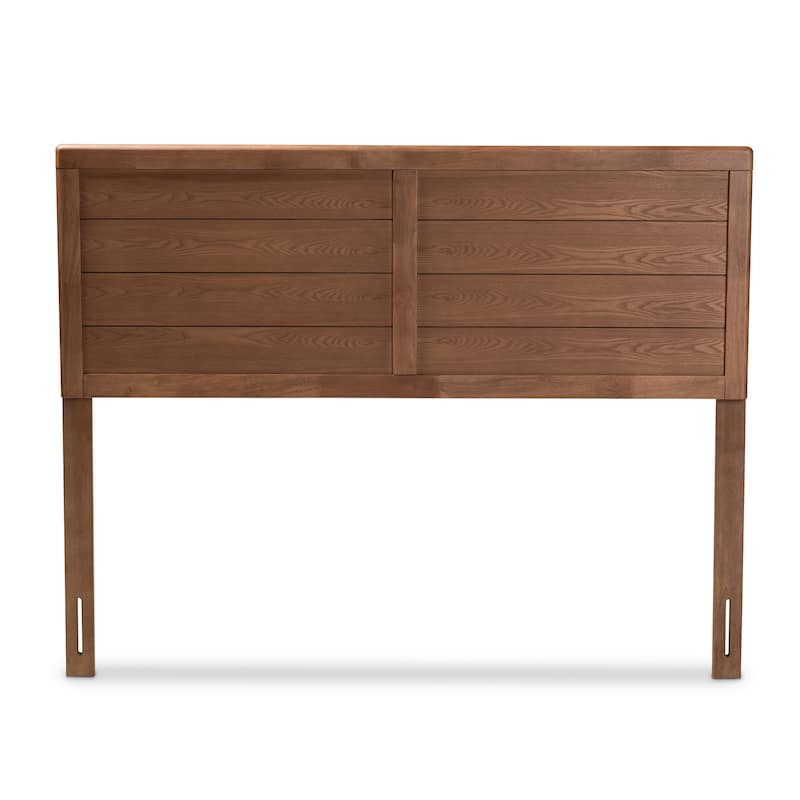 Carson Carrington Ulvsta Walnut Mid-century Wood Headboard