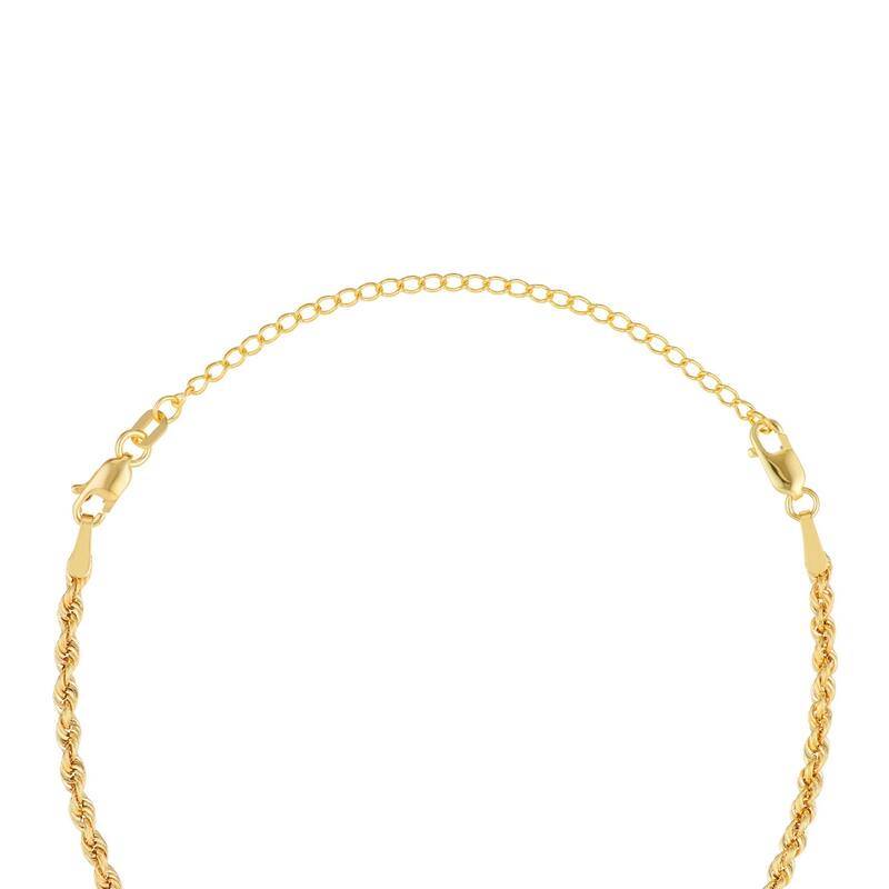 Curata 14k Yellow Gold 3 Inch Extender Lobster Claw Closure Lock - 3 Inch
