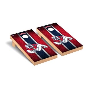 Fresno State Bulldogs Vintage Cornhole Board Set