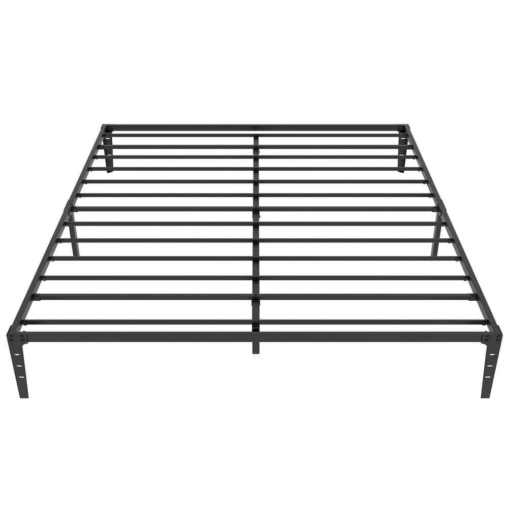 Bed Frame, Metal Slat Support