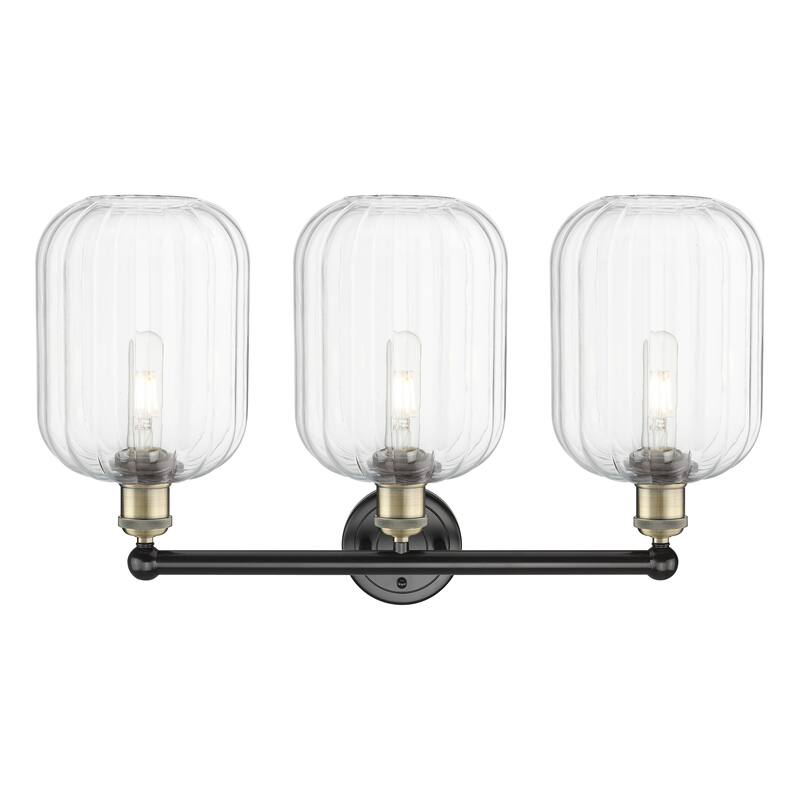 Innovations Lighting Endless Possibilities Edison - Preston - 3 Light 25" Jar Shade Bath Vanity Light