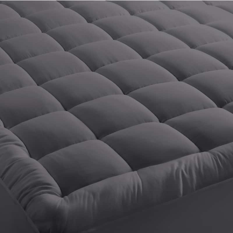 Bare Home Deep Pocket Cotton Top Mattress Pad