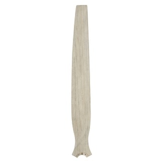 Fanimation Spitfire DC 96 inch Indoor/Outdoor Ceiling Fan Blade Set of 3 - Light Oak - Brown