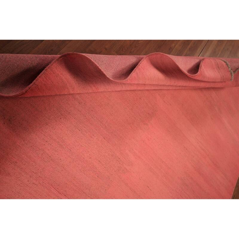 Pink Gabbeh Modern Area Rug Handmade Wool Carpet - 6'6" x 9'9"