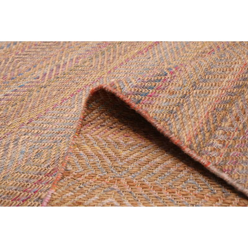 ECARPETGALLERY Flat-Weave Palas Denizli Tan Kilim - 5'4 x 7'6