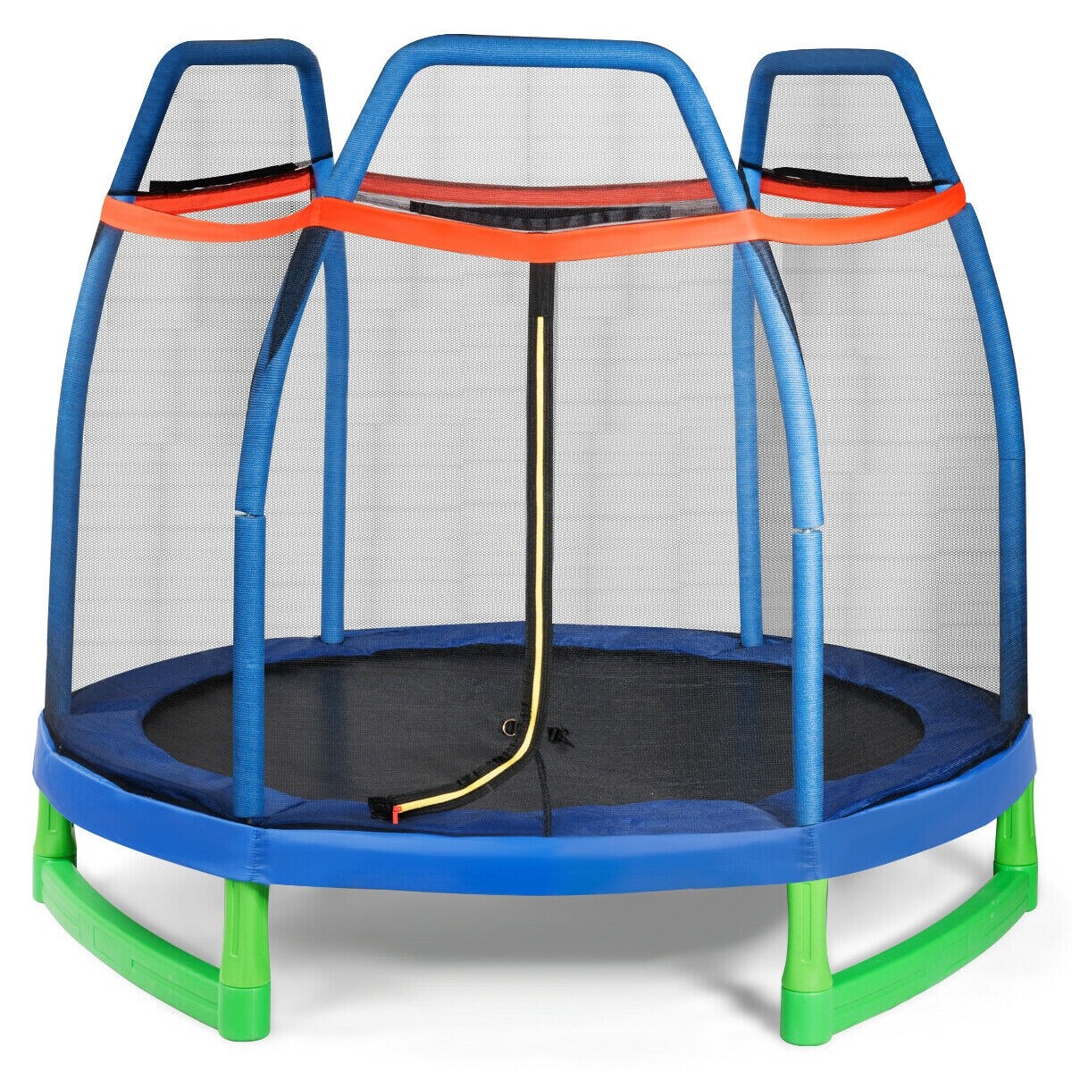toddler trampoline with safety net