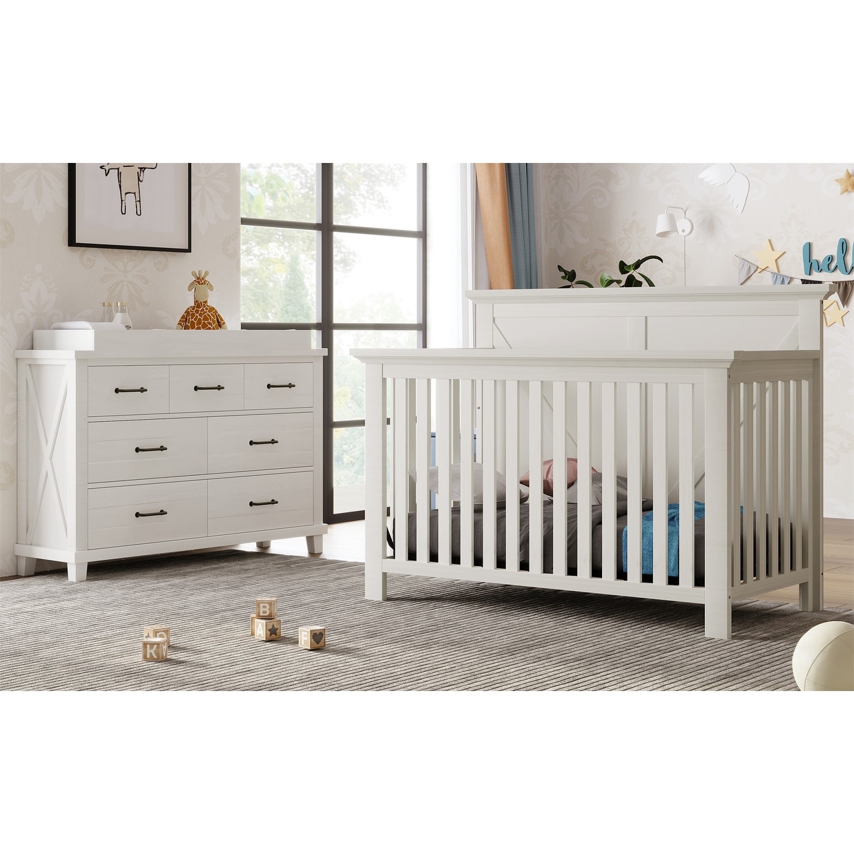 Buy buy baby crib with changing table online