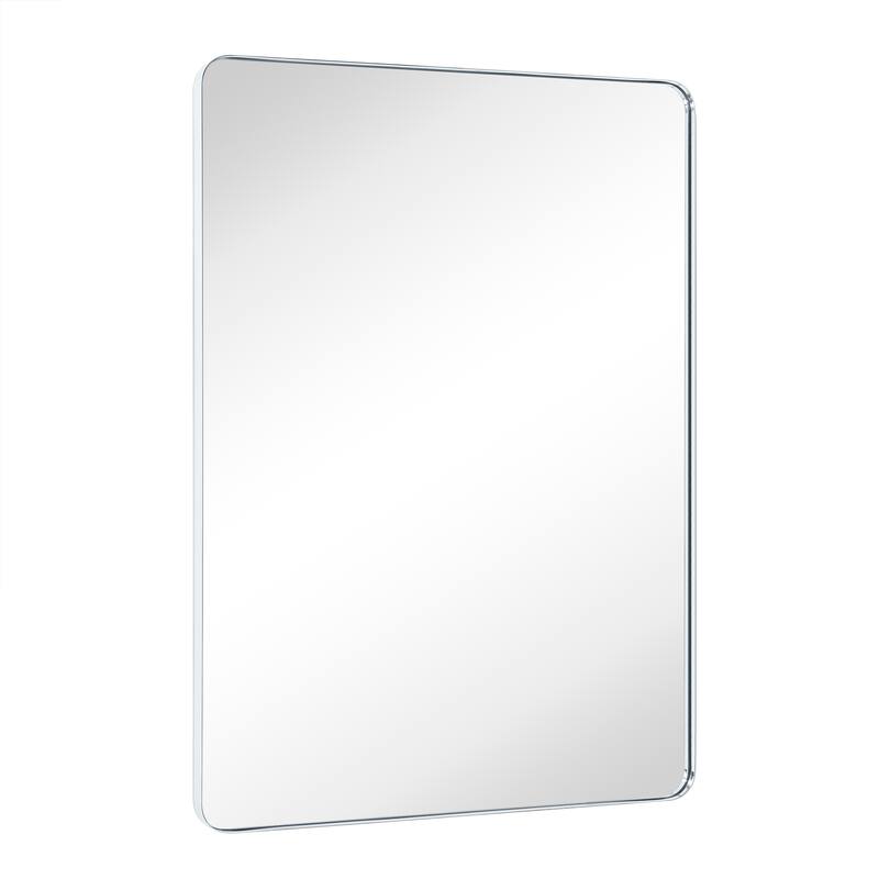 TEHOME Kengston Modern & Contemporary Rectangular Bathroom Vanity Mirror - 36'' x 48'' - Chrome