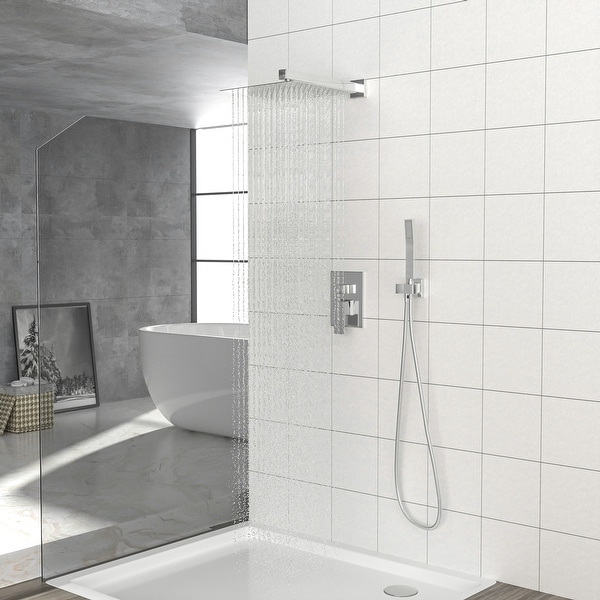 6” Shower Head Sprayer for Bathroom Luxury Rainfall Chrome Finished 