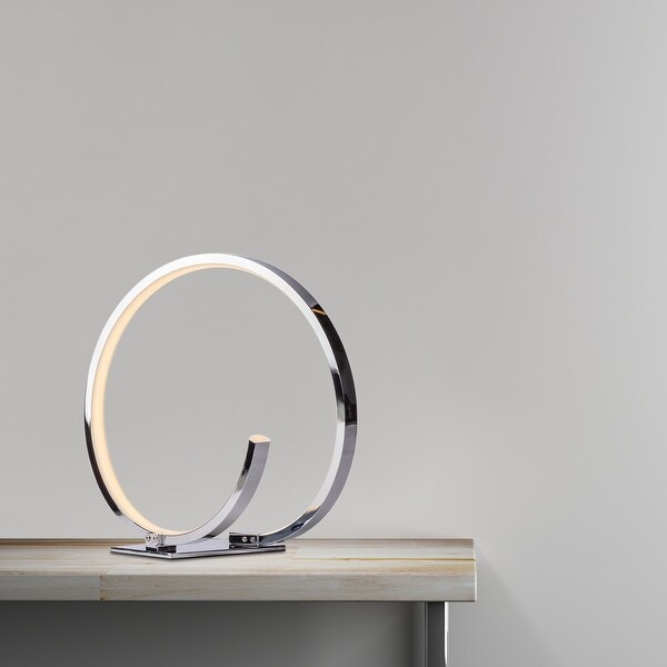 circular led table lamp