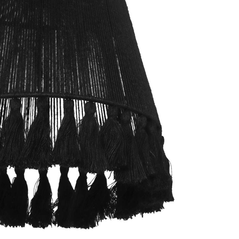 Bokaro Black Jute Pendant Lamp
