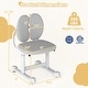 preview thumbnail 4 of 6, Kids Desk Chair Children Study Chair w/Adjustable Height & Double Back