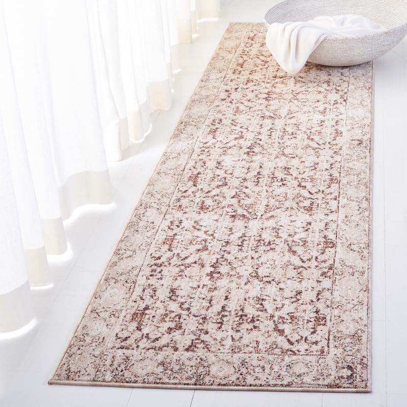 Lauren Ralph Lauren Nabeela Traditional Oriental Rug - 2'2" x 10' Runner - Light Rust/Beige