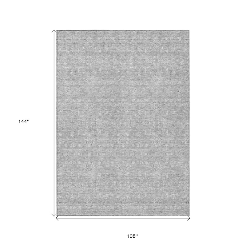 HomeRoots Floral Transitional Rectangle Outdoor Rug