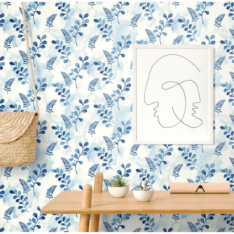NextWall Woodland Walk Peel and Stick Wallpaper