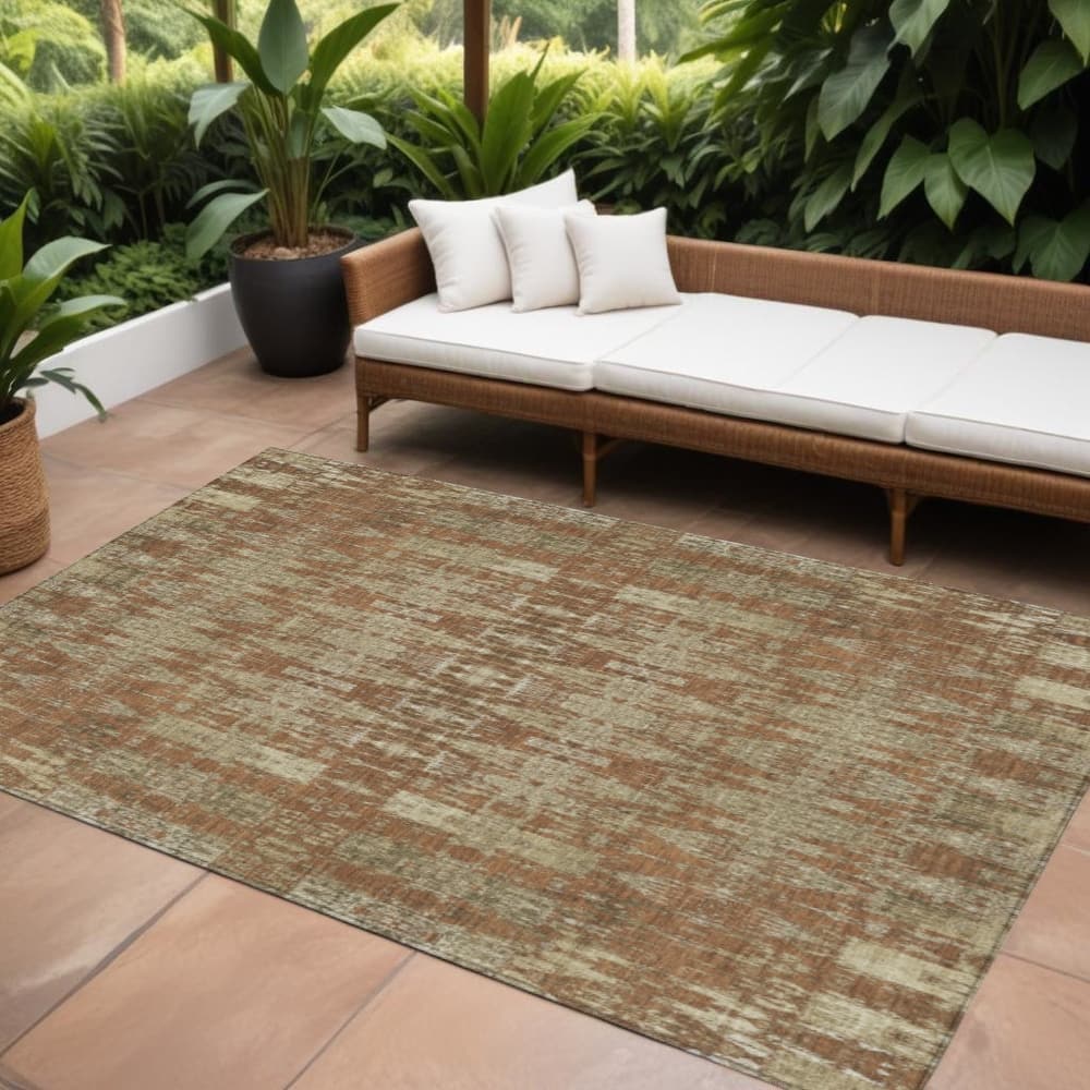HomeRoots Moroccan Transitional Rectangle Outdoor Rug