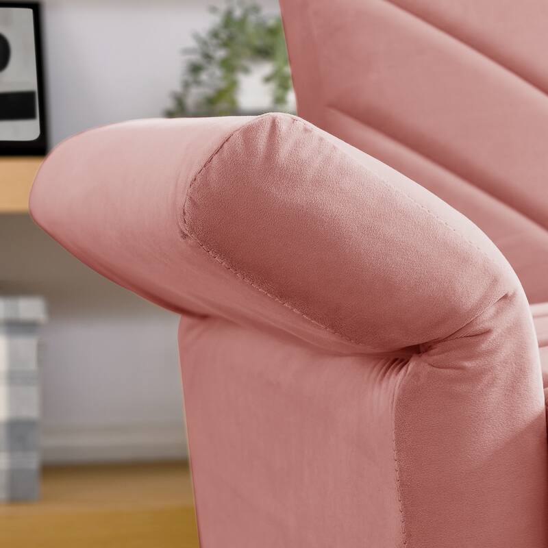 Convertible Futon Sofa Bed Couch,87" Inch Velvet Foam Futon,Modern Sleeper Sofa with Armrest for Living Room