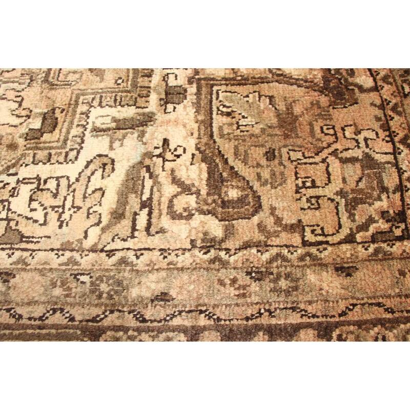 ECARPETGALLERY Hand-knotted Sarabi Light Copper Wool Rug - 7'7 x 10'3