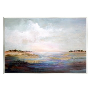 Stupell Abstract River Landscape Wall Plaque Art Design By Karen Hale ...