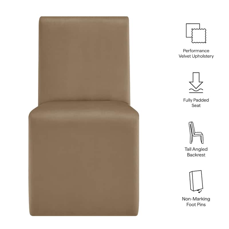 Emory Fabric Upholstered Dining Side Chair by Modway