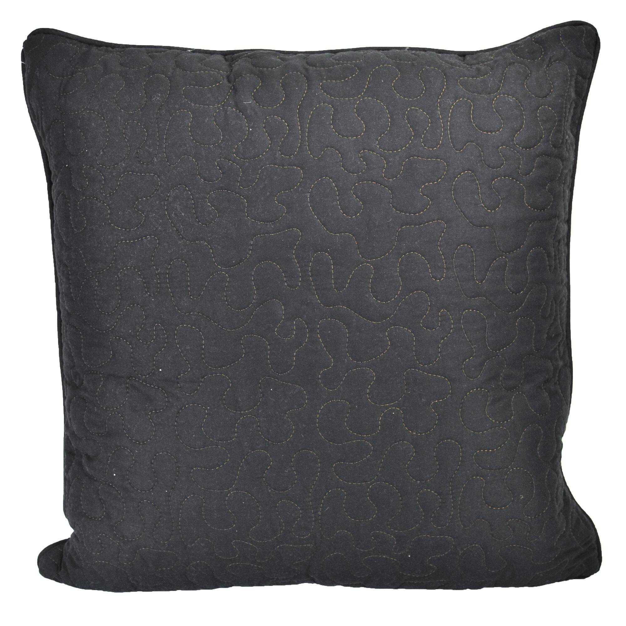 Donna Sharp Bear Walk Plaid UCC Paw Decorative Pillow - Bed Bath