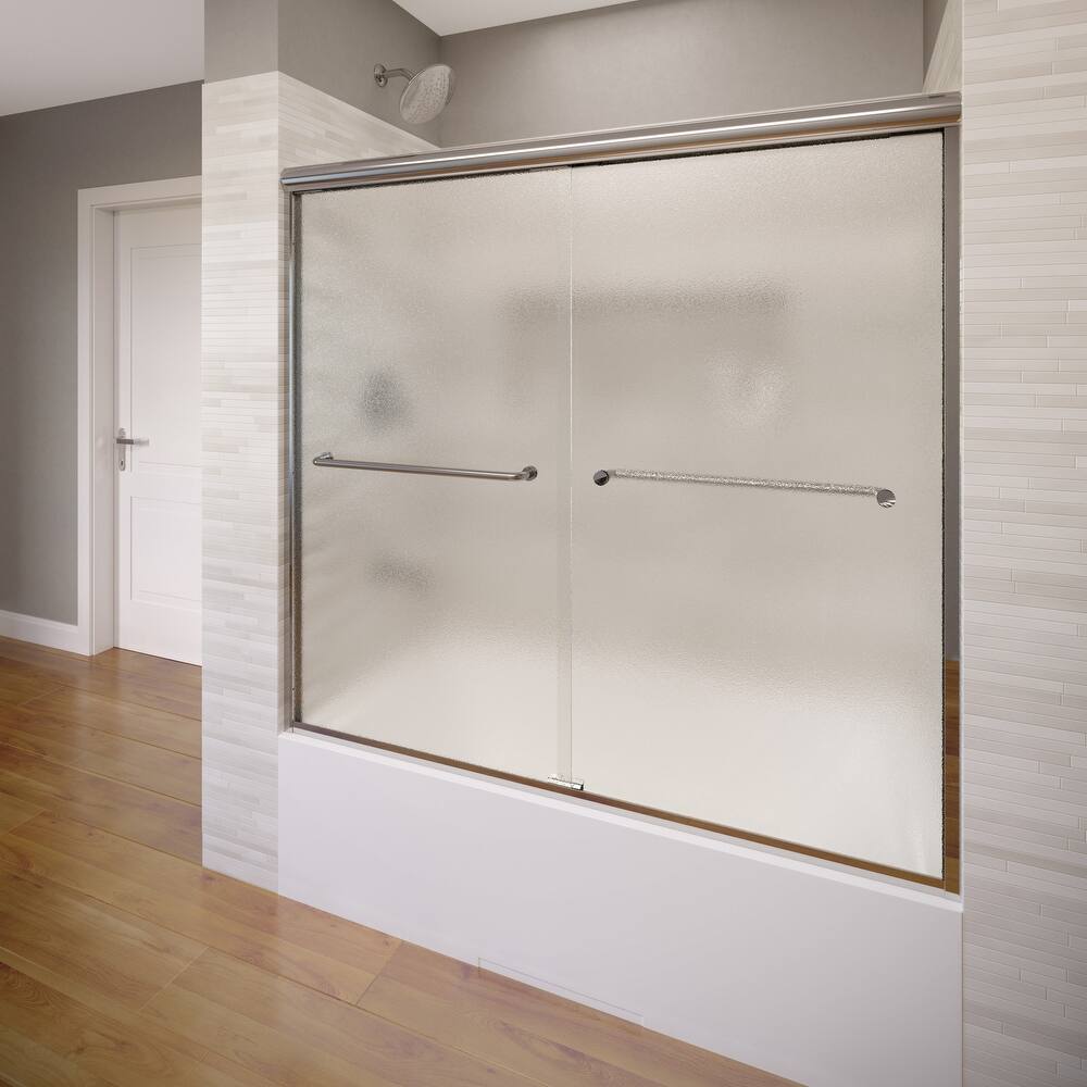 Basco Basco Infinity 57" High x 58.5" Wide Bypass Semi-Frameless Tub