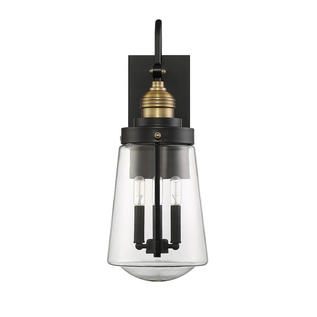 Macauley 235" 3-Light Outdoor Wall Lantern